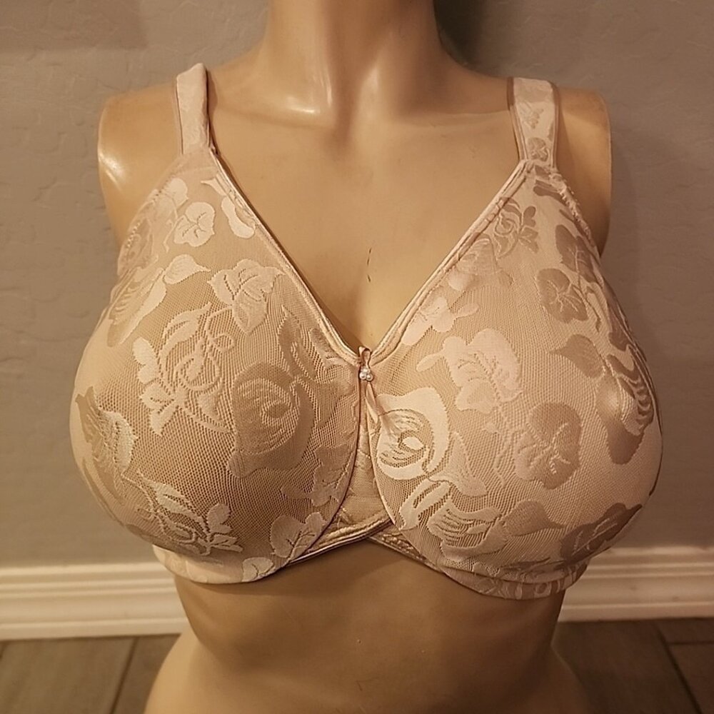 Wacoal Breast Cancer Awareness Bra 34G Nude Underwire Unlined
